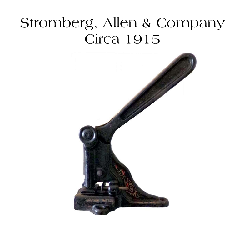 Stromberg Hole Punch 1915