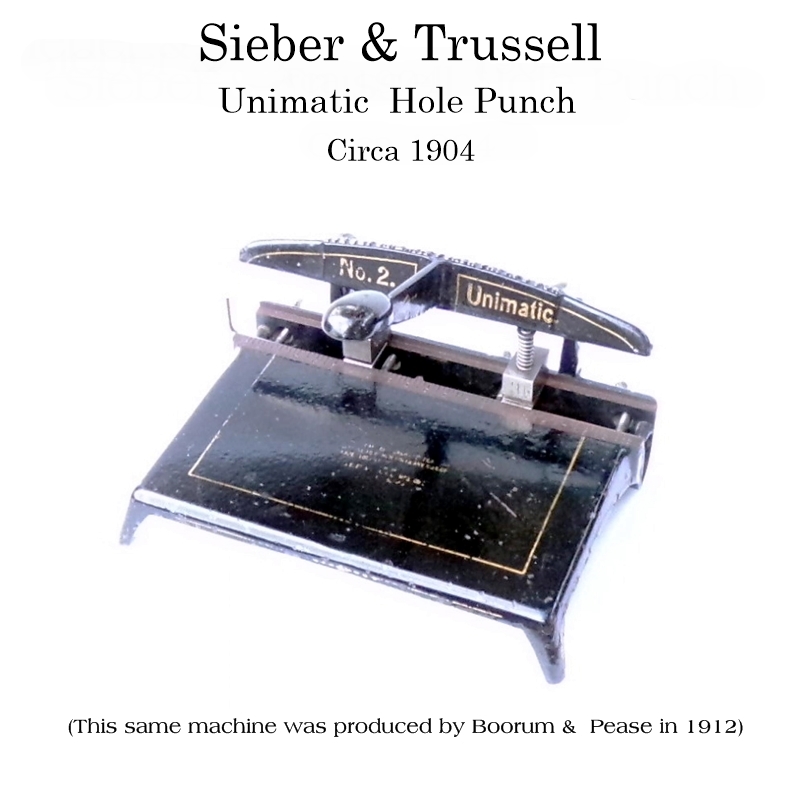 S&T Hole Punch 1904
