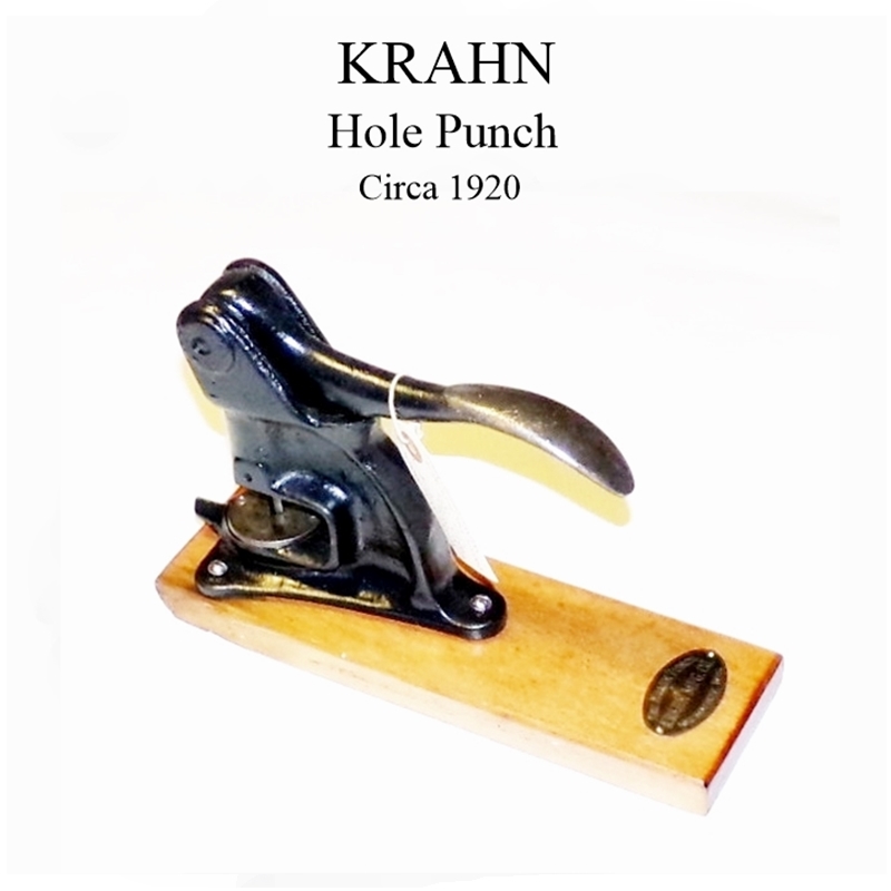 Krahn Hole Punch 1920