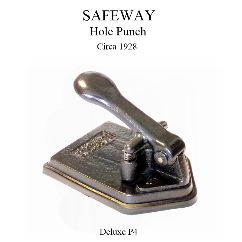 Safeway Hole Punch 1928