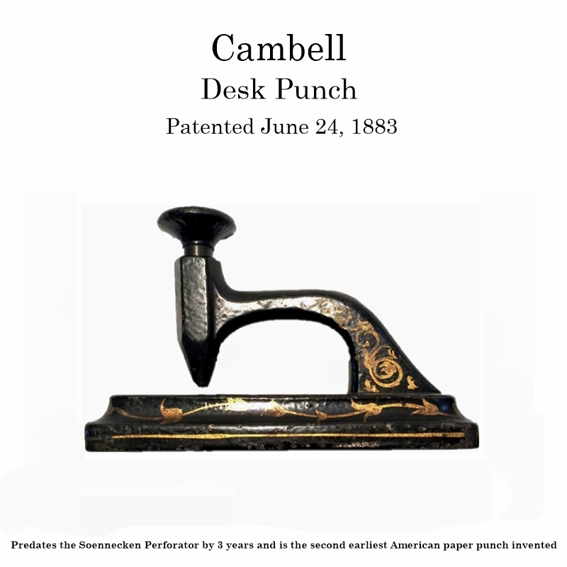 Campbell Desk Punch 1883