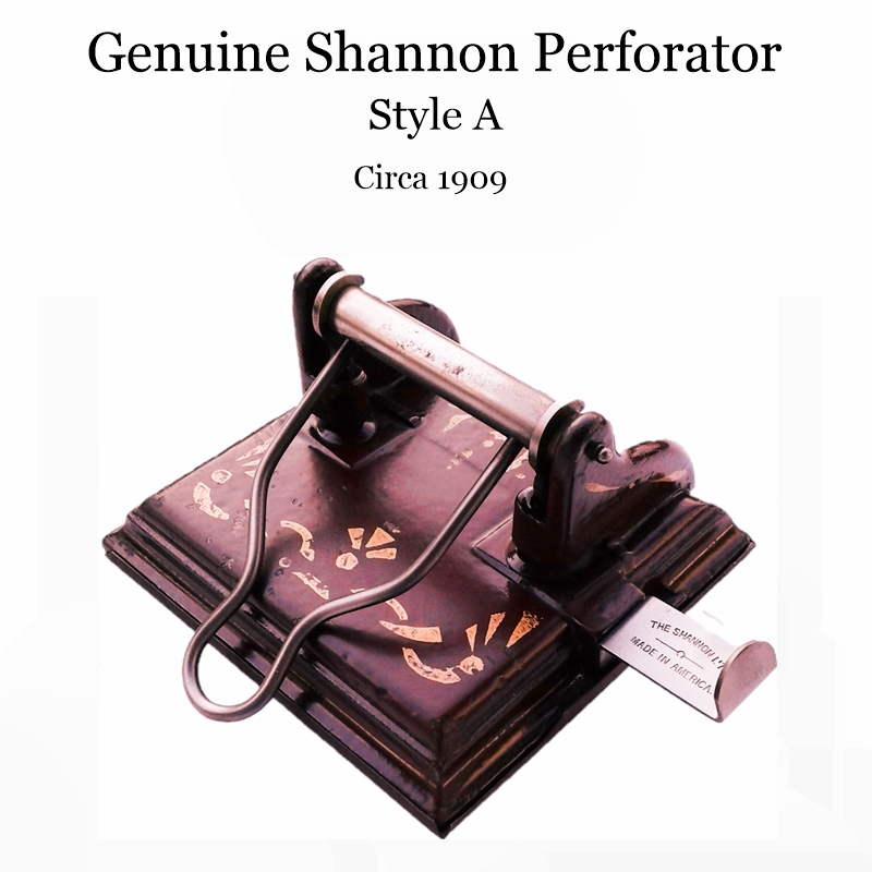 Shannon Perforator 1909