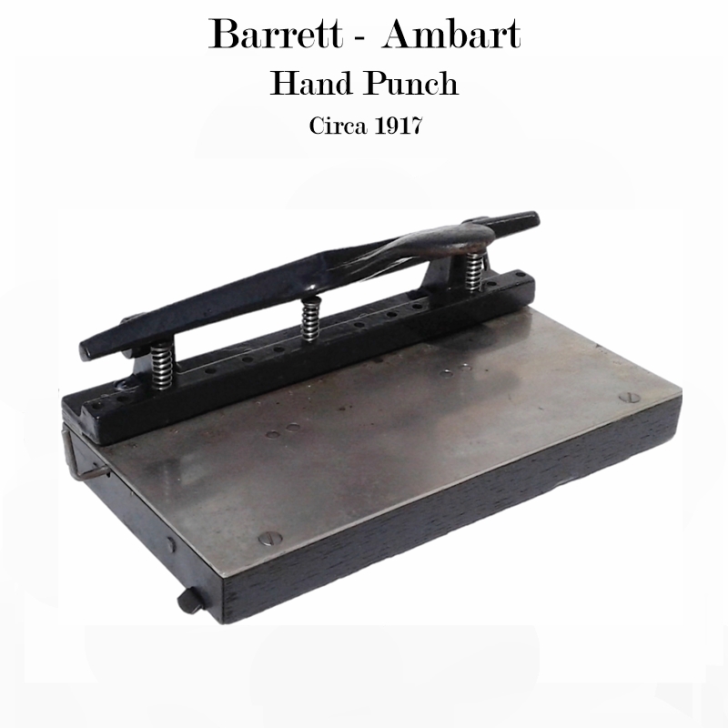 Barrett-Ambart Hand Punch 1917