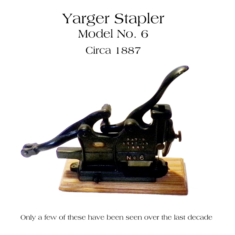 Yarger Stapler 1887