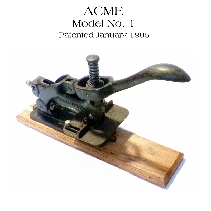 Acme stapler 1896