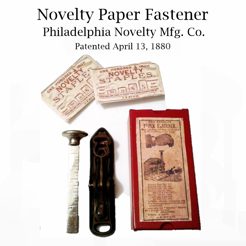 Novelty Paper Fastener 1880