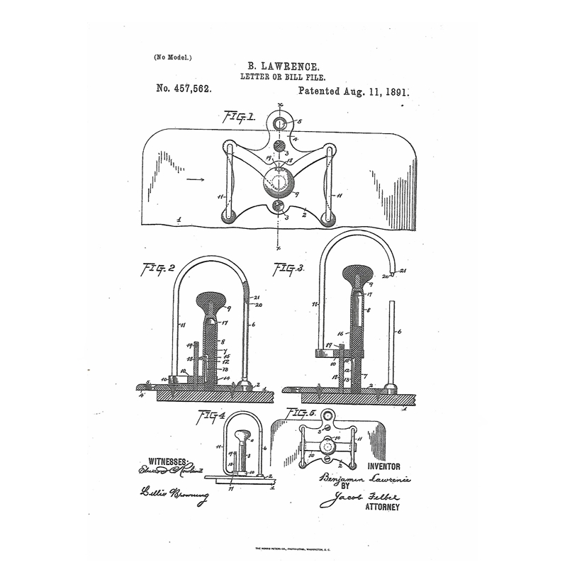 Lawrence Arch File 1891