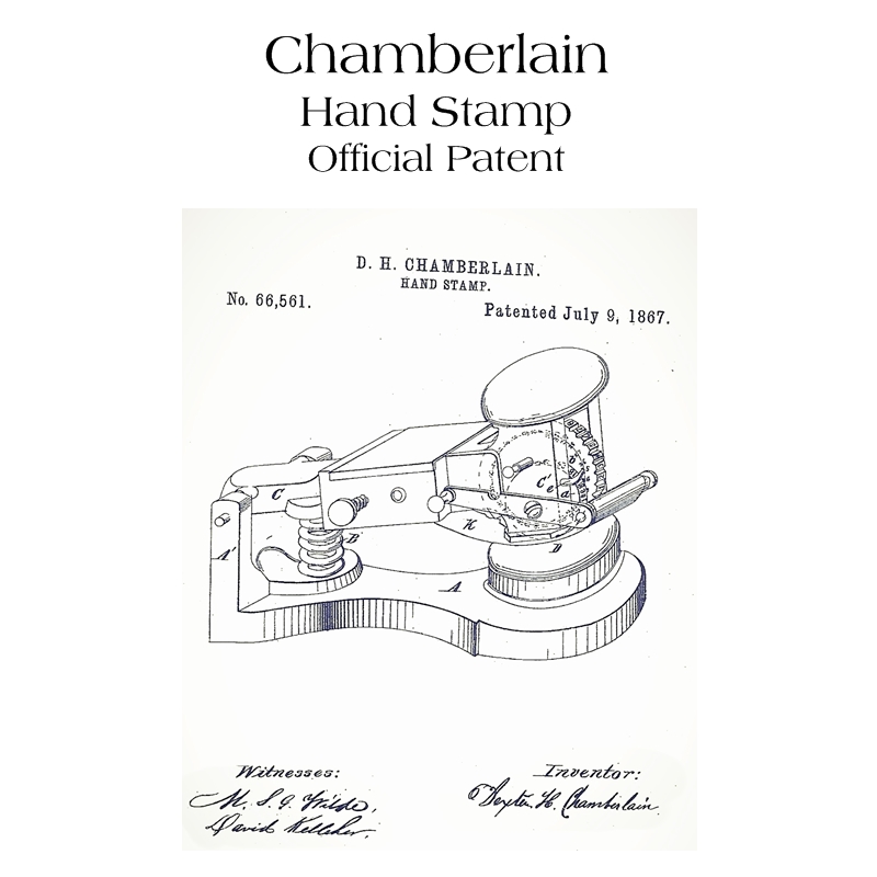 Chamberlain Hand Stamp