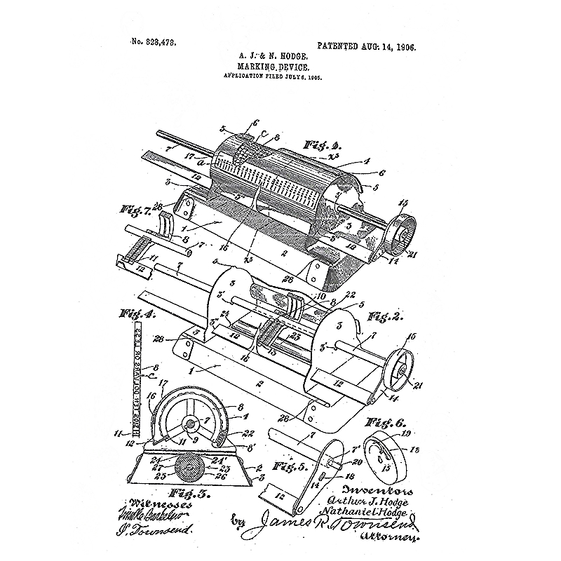 ZONO Check Protector 1906 patent